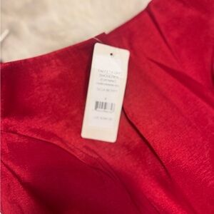 Bebe Vibrant Red Dress